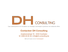 Tablet Screenshot of dh-consulting.be